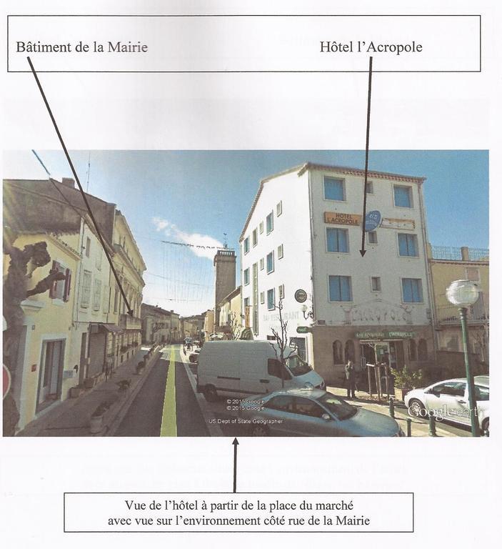 Hotel L'Acropole Nissan-lez-Enserune Dış mekan fotoğraf